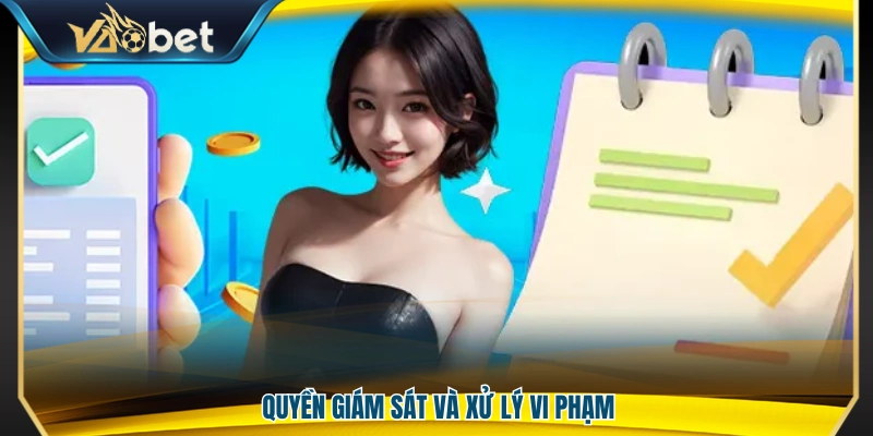 Thẩm quyền xử lý các hành vi vi phạm